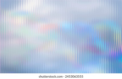 Vector Glass grainy blurred neon gradient in pastel colors. For covers, wallpapers, branding and other projects. Multicolored glass texture for banner, wallpaper, template, print.
