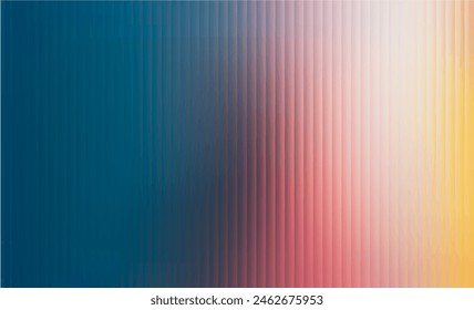 Vector Glass grainy blurred neon gradient in pastel colors. For covers, wallpapers, branding and other projects. Multicolored glass texture for banner, wallpaper, template, print.