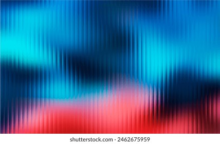 Vector Glass grainy blurred neon gradient in pastel colors. For covers, wallpapers, branding and other projects. Multicolored glass texture for banner, wallpaper, template, print.