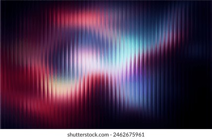 Vector Glass grainy blurred neon gradient in pastel colors. For covers, wallpapers, branding and other projects. Multicolored glass texture for banner, wallpaper, template, print.