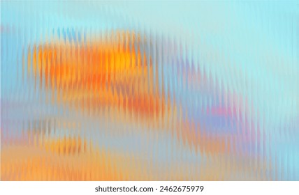 Vector Glass grainy blurred neon gradient in pastel colors. For covers, wallpapers, branding and other projects. Multicolored glass texture for banner, wallpaper, template, print.