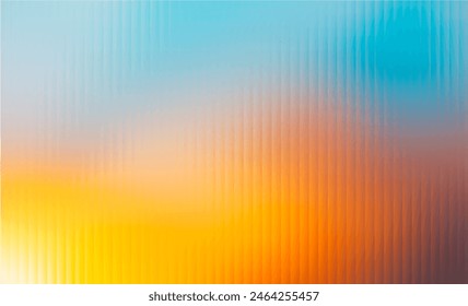 Vector Glass grainy blurred neon gradient in pastel colors. For covers, wallpapers, branding and other projects. Multicolored glass texture for banner, wallpaper, template, print.