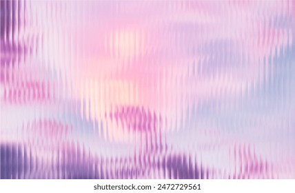 Vector Glass grainy blurred neon gradient in pastel colors. For covers, wallpapers, branding and other projects. Multicolored glass texture for banner, wallpaper, template, print.