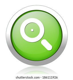 Vector Glass Magnifier Icon