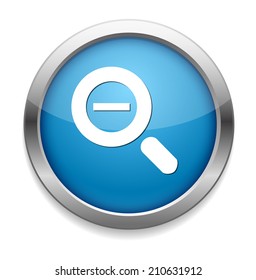 Vector Glass Magnifier Icon