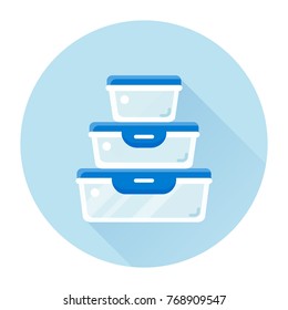 Different storage and containers Royalty Free Vector Image