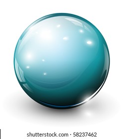 Vector Glass Sphere, Ball