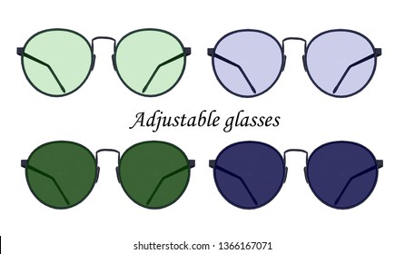 Vector glasses filter