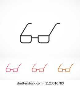 Vector Glasses Icon