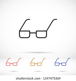Vector Glasses Icon