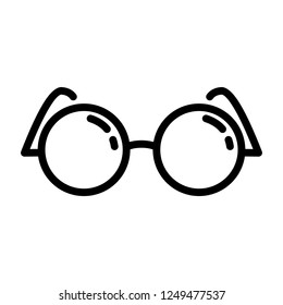 vector glasses icon