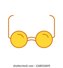  Vector glasses icon
