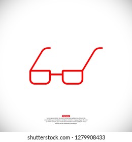Vector Glasses Icon