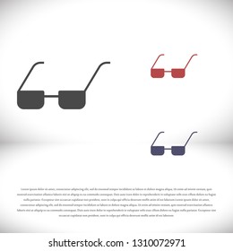 Vector Glasses Icon