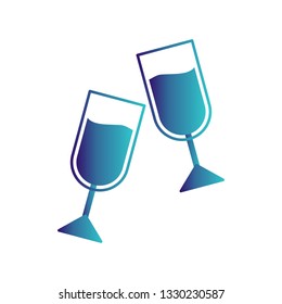 vector glasses icon
