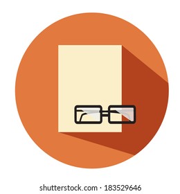 Vector Glasses Icon 