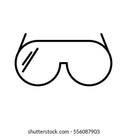 Vector glasses Icon