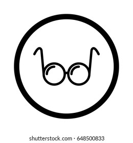 Vector glasses Icon