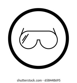 Vector glasses Icon