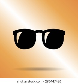 Vector Glasses Icon Symbol