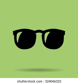 Vector Glasses Icon Symbol