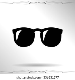 Vector Glasses Icon Symbol