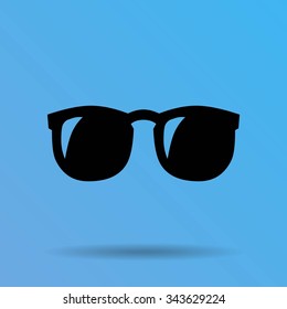 Vector Glasses Icon Symbol