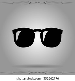 Vector Glasses Icon Symbol