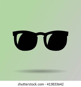 Vector Glasses Icon Symbol