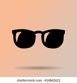 Vector Glasses Icon Symbol