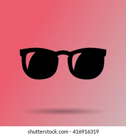 Vector Glasses Icon Symbol