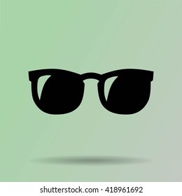 Vector Glasses Icon Symbol