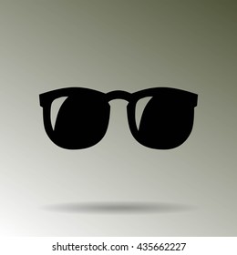 Vector Glasses Icon Symbol