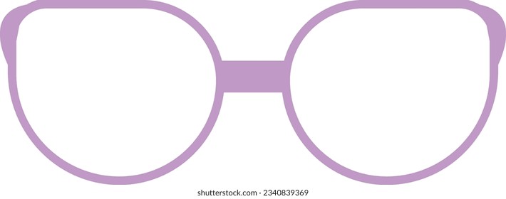 Vektorbrillen-Modellsymbole. Sonnenbrille, Brille einzeln auf weißem Hintergrund. Silhouetten. Verschiedene Formen