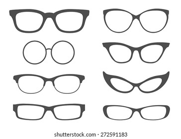 Vector Glasses Set