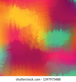 Vector glitch background. Abstract  color background with  trendy gradients.
