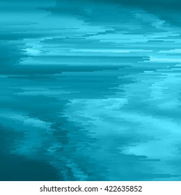 Vector glitch background. Digital image data distortion. Corrupted image vector file. Colorful abstract background for your designs. Chaos aesthetics of signal error. Digital decay.
