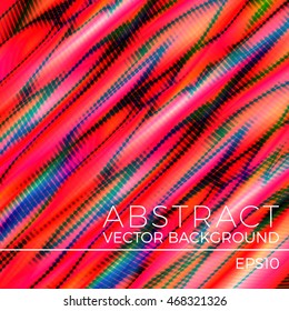 Vector glitch background. Digital image data distortion. Corrupted image vector file. Colorful abstract background for your designs. Chaos aesthetics of signal error. Digital decay.