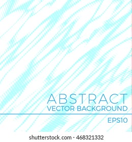 Vector glitch background. Digital image data distortion. Corrupted image vector file. Colorful abstract background for your designs. Chaos aesthetics of signal error. Digital decay.