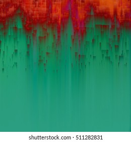 Vector glitch background. Digital image data distortion. Colorful abstract background for your designs. Chaos aesthetics of signal error. Digital decay.