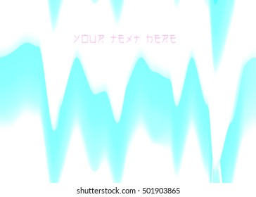 Vector glitch. Kawaii funny background. Abstract digital vanilla smudges.Digital image data distortion. Neon pastel colors abstract background for your designs. Pastel goth style. Space for your text.