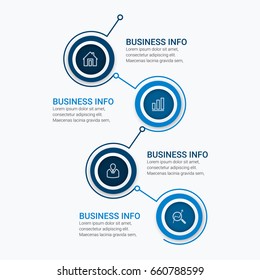 Vector global infographics template