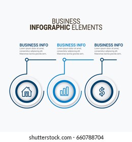 Vector global infographics template