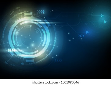 vector global technology.computer speed concept.abstract vector background.