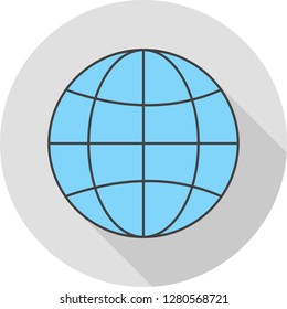vector globe icon