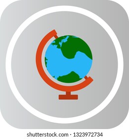 Vector Globe Icon
