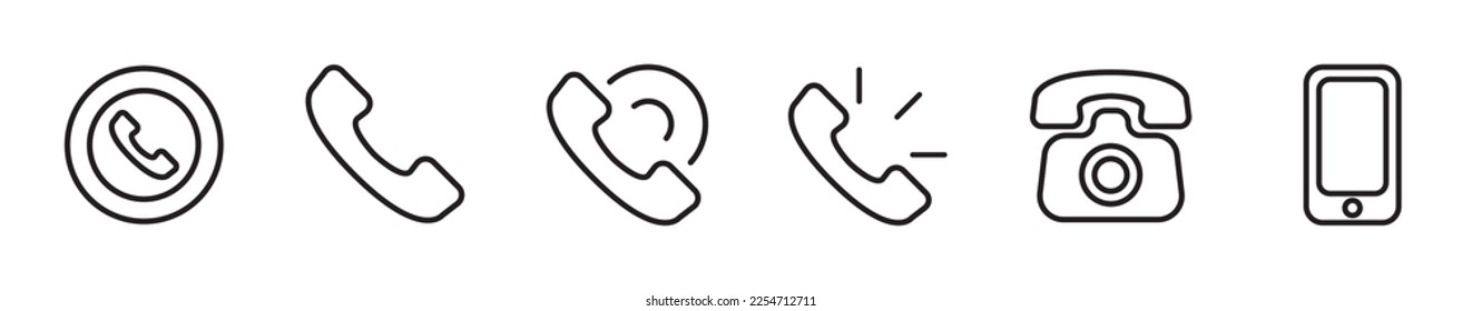 Vector globe icon of the world. Earth hemispheres with continents. Outline icons collection
