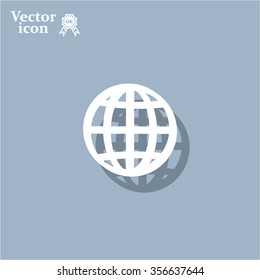 Vector globe icons