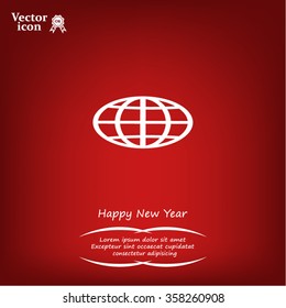Vector globe icons
