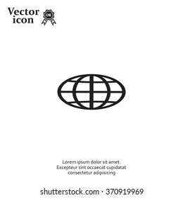 Vector globe icons